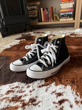 Converse Black and White Chuck Taylor All Star High Top Sneakers